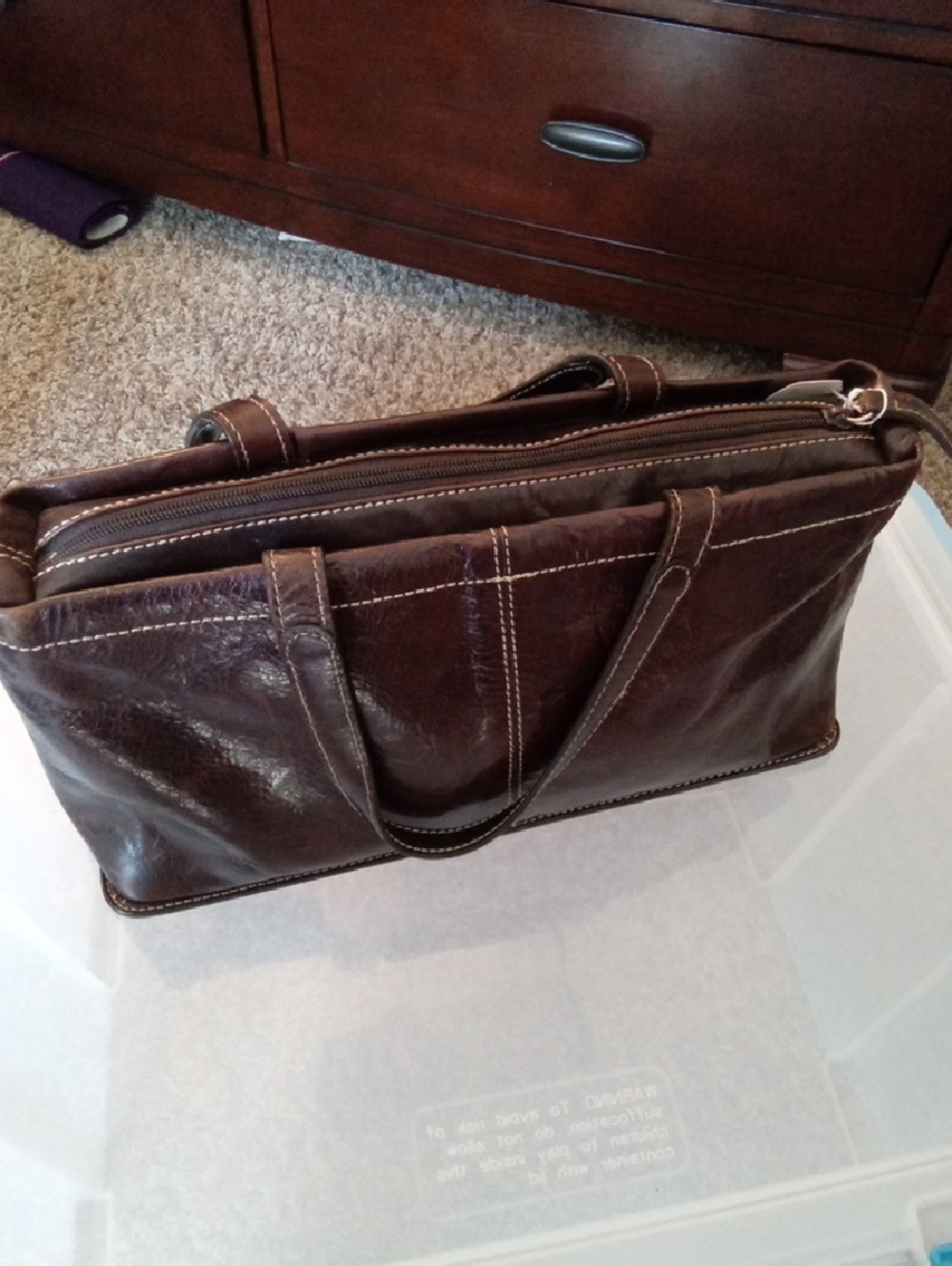 Brown Kenneth Cole  New York Purse